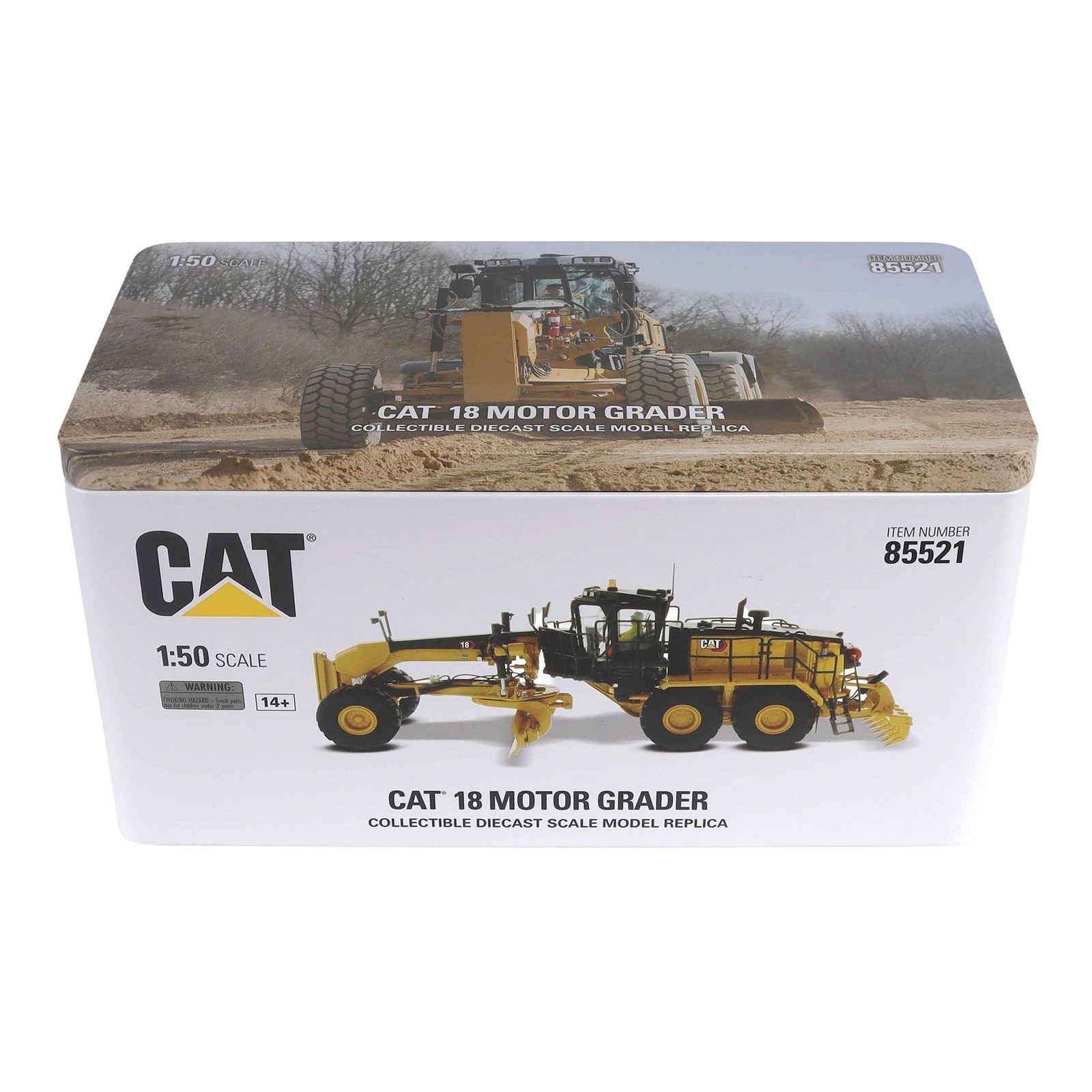 Diecast Masters 1/50 Caterpillar 18M3 Motor Grader- High Line Series 85521