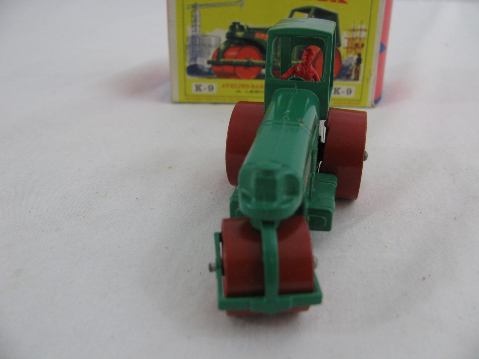 Lesney Matchbox King Size K-9 Aveling-Barford Road Roller w/ Box New Read!