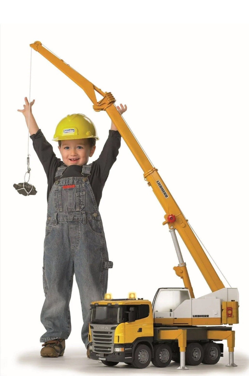 Bruder 1/16 Scania Super 560R Liebherr Crane Truck 03571