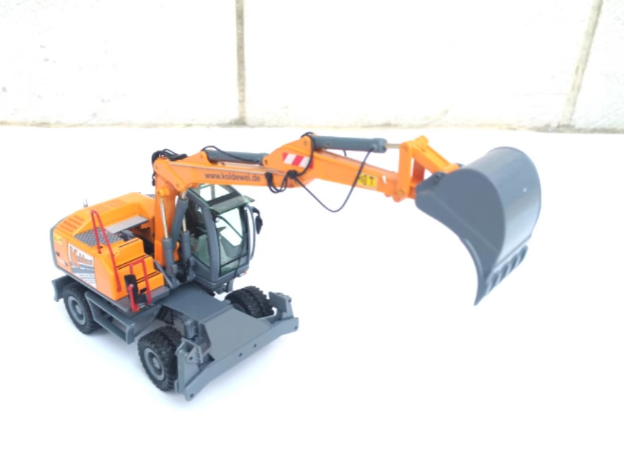 1:50 NZG ATLAS 160W Koldewei Wheeled Loader Construction Machine Diecast Model