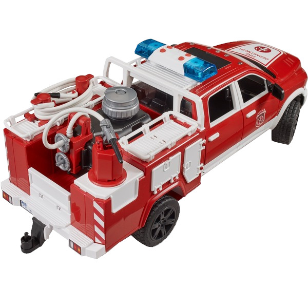 BRUDER FIRE TRUCK PICKUP TRUCK RAM 2500 BRAND NEW RELEASE ITEM #02544