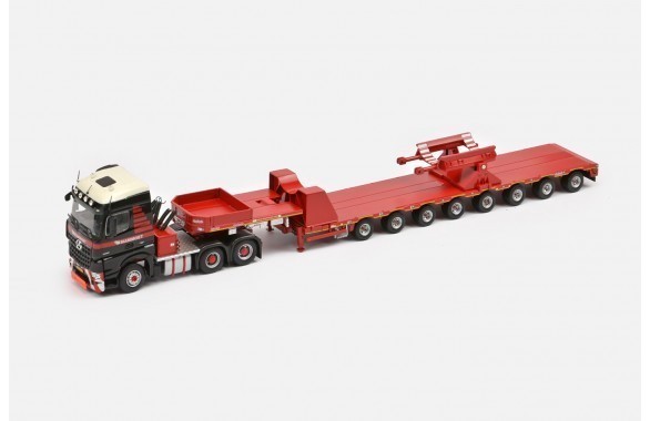 IMC 410088 MB Arocs 6×4+8x Semi Low Loader + LTM 11200 Saddles MAMMOET 1/50 MIB