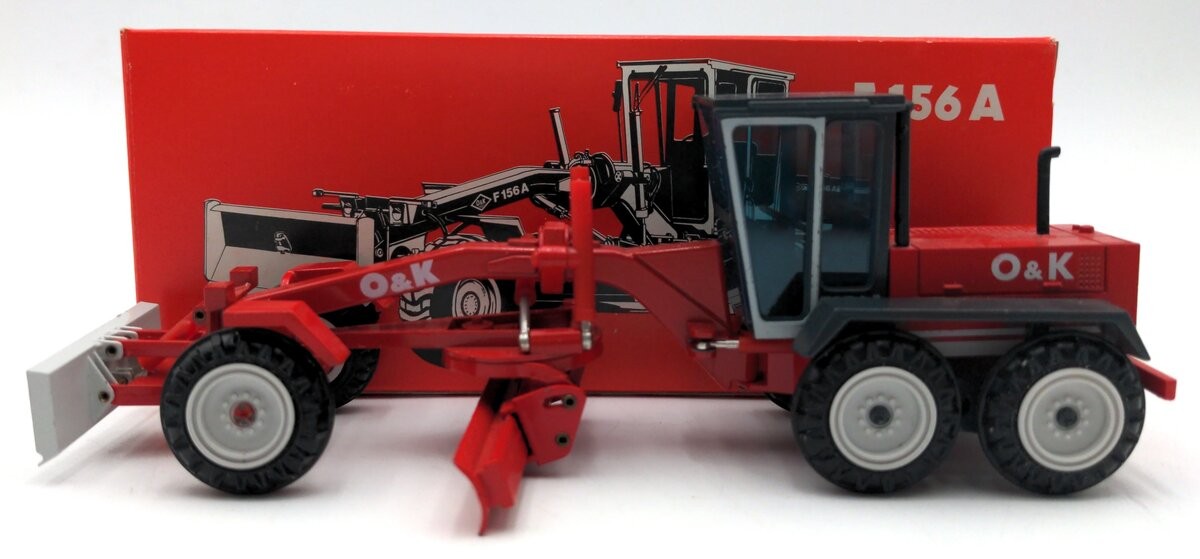 NZG 332 1:50 Scale Diecast O&K F156A Grader EX/Box