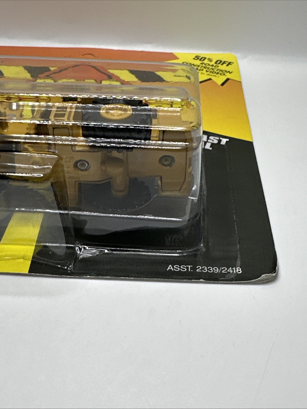 ERTL Road Construction Ahead Caterpillar 950F Wheel Loader 1995 Die-Cast NEW