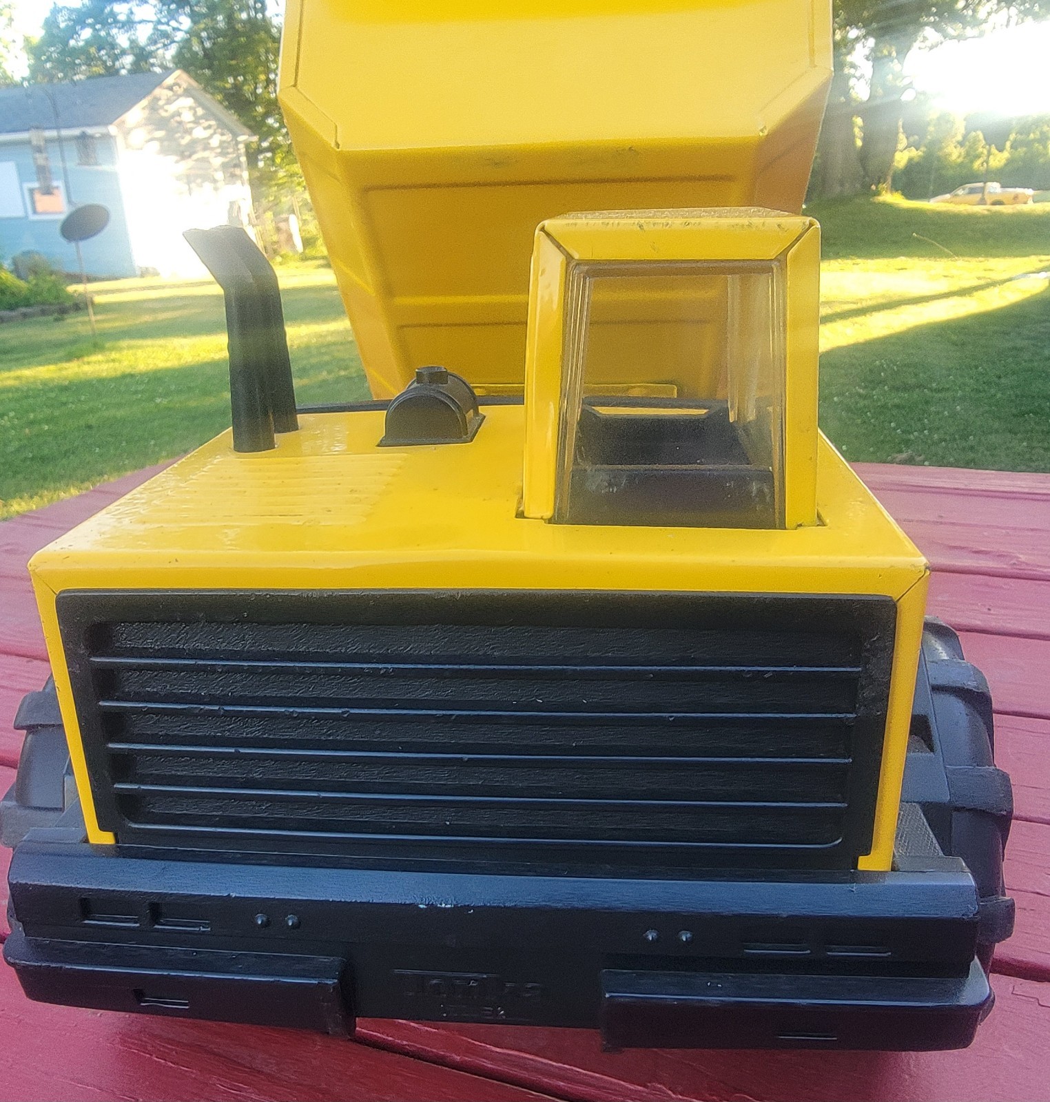 Tonka Turbo-Diesel Dump Truck Construction Vehicle Yellow/Black