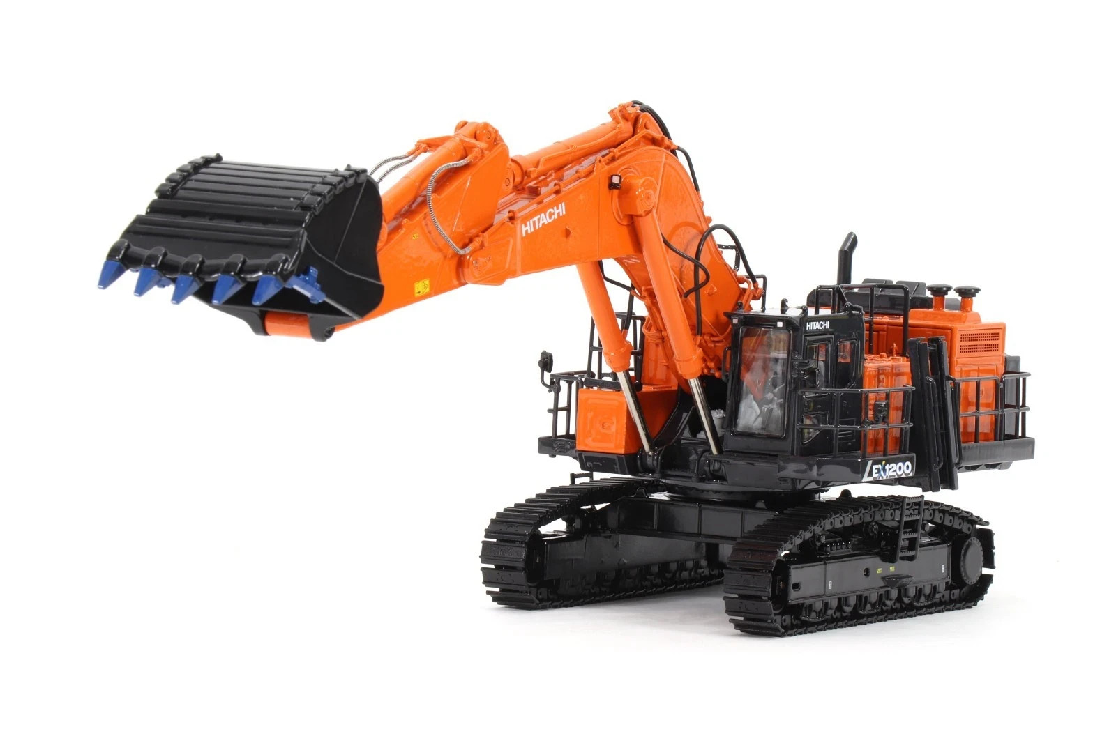 Hitachi EX1200-7 Excavator – TMC 1:50 Scale Diecast Model New in Box