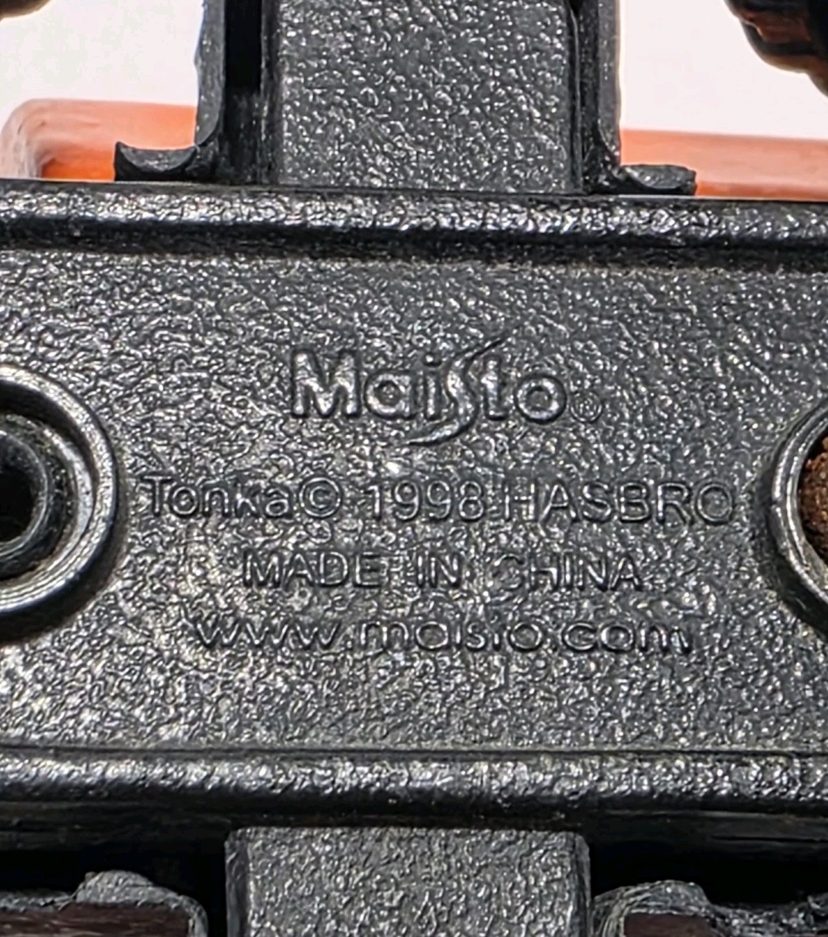 Lot of 2 Hasbro Maisto 1998 Vehicles Tonka Mighty Mini-Dump Front Truck Loader