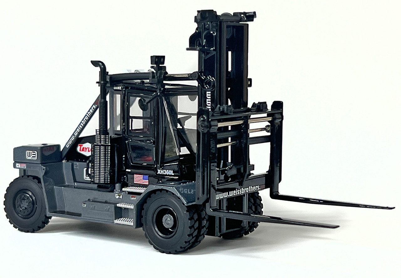 Taylor XH-360L Forklift – Gunmetal – Weiss Bros 1:50 Scale Model #WBR033-314 New