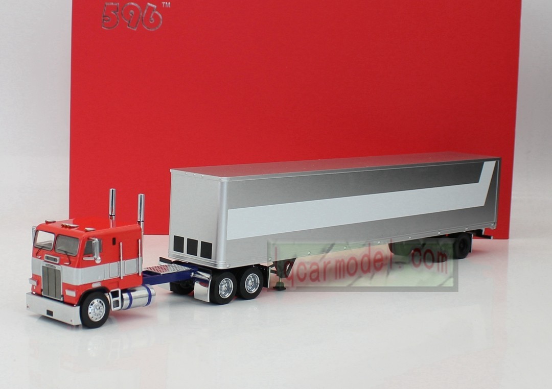 1/64 596 2026 HEC Peterbilt Optimus Prime Truck Car model Diecast
