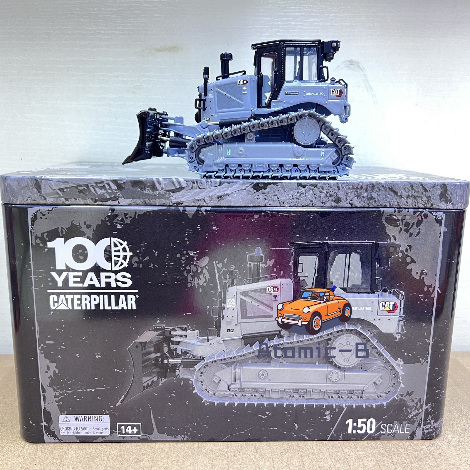 DM 1:50 CAT D6XE LGP Caterpillar Bulldozer Model 100th Anniversary 85554BGC