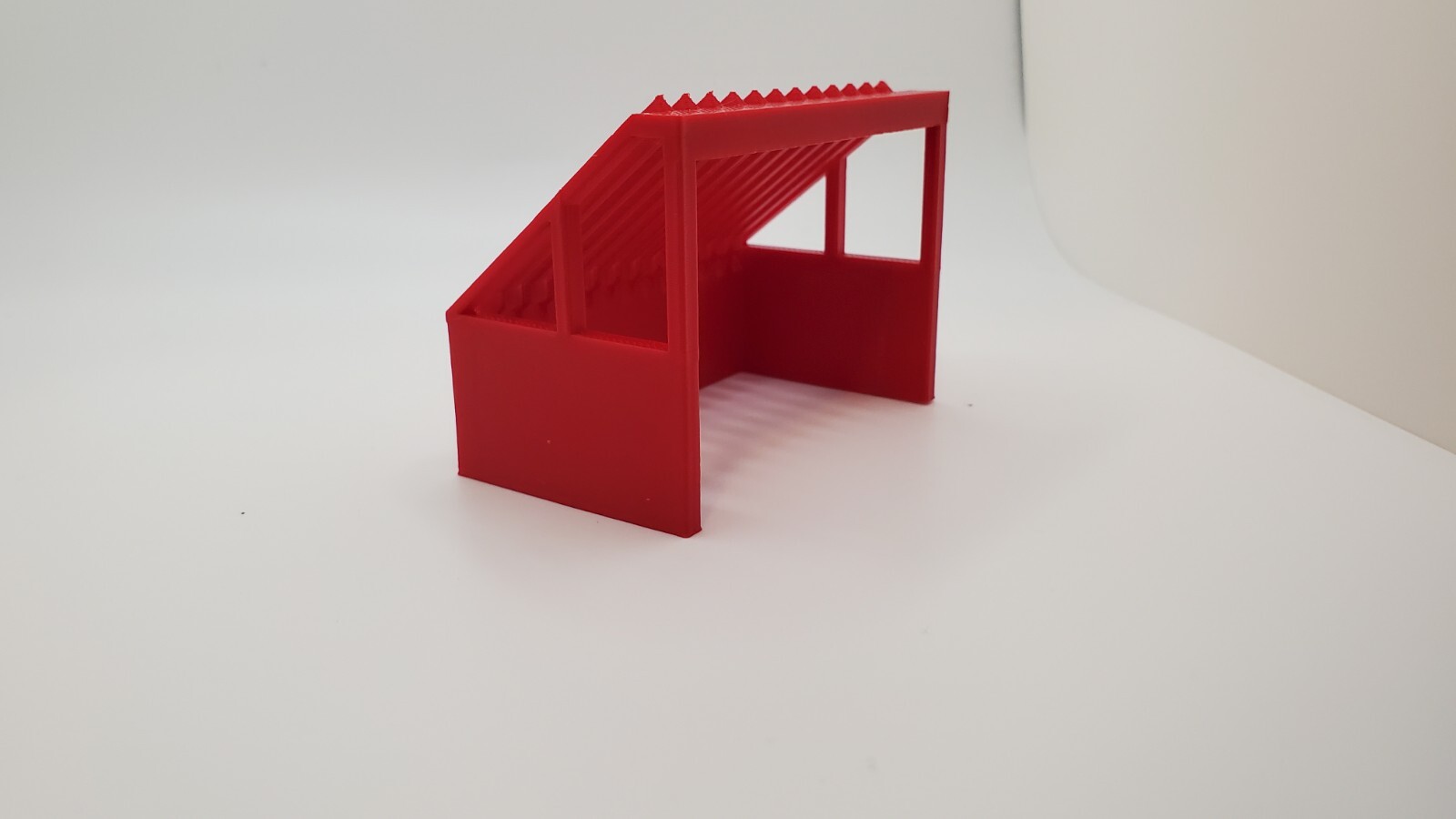 Custom 1/50 Scale Extra Large Rock Grizzly in Red