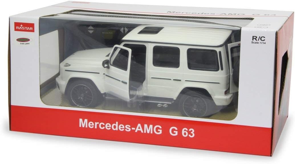 Jamara Mercedes-Benz 405177 AMG G63 1:14 White 2.4 GHz Officially Licensed, up t