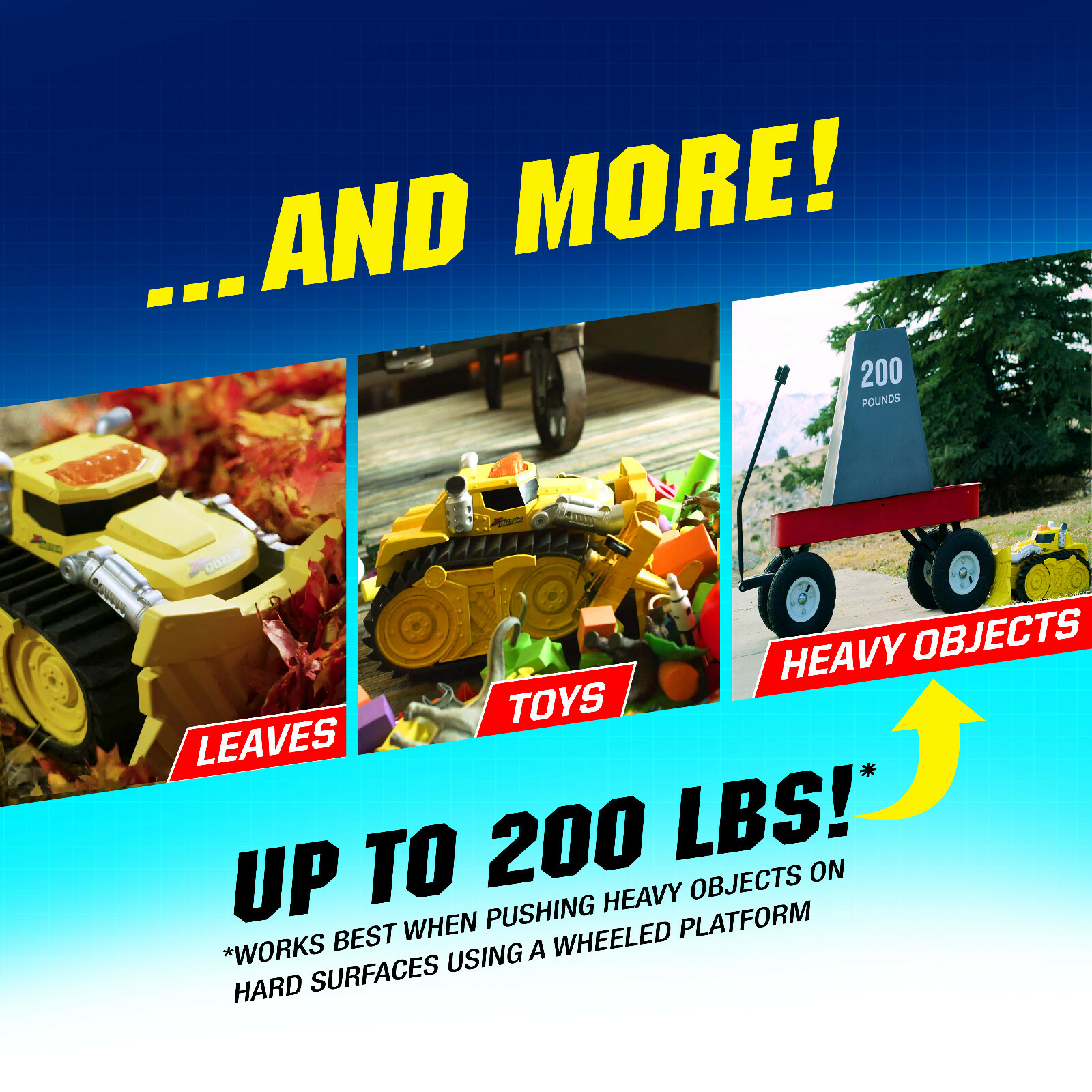 Motorized Extreme Bulldozer Toy Truck for Toddler Boys & Kids Who Love Construc