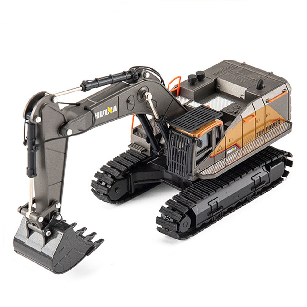 1/50 Scale Excavator Truck Toy Construction Vehicle Model Diecast Boys Toys Gift
