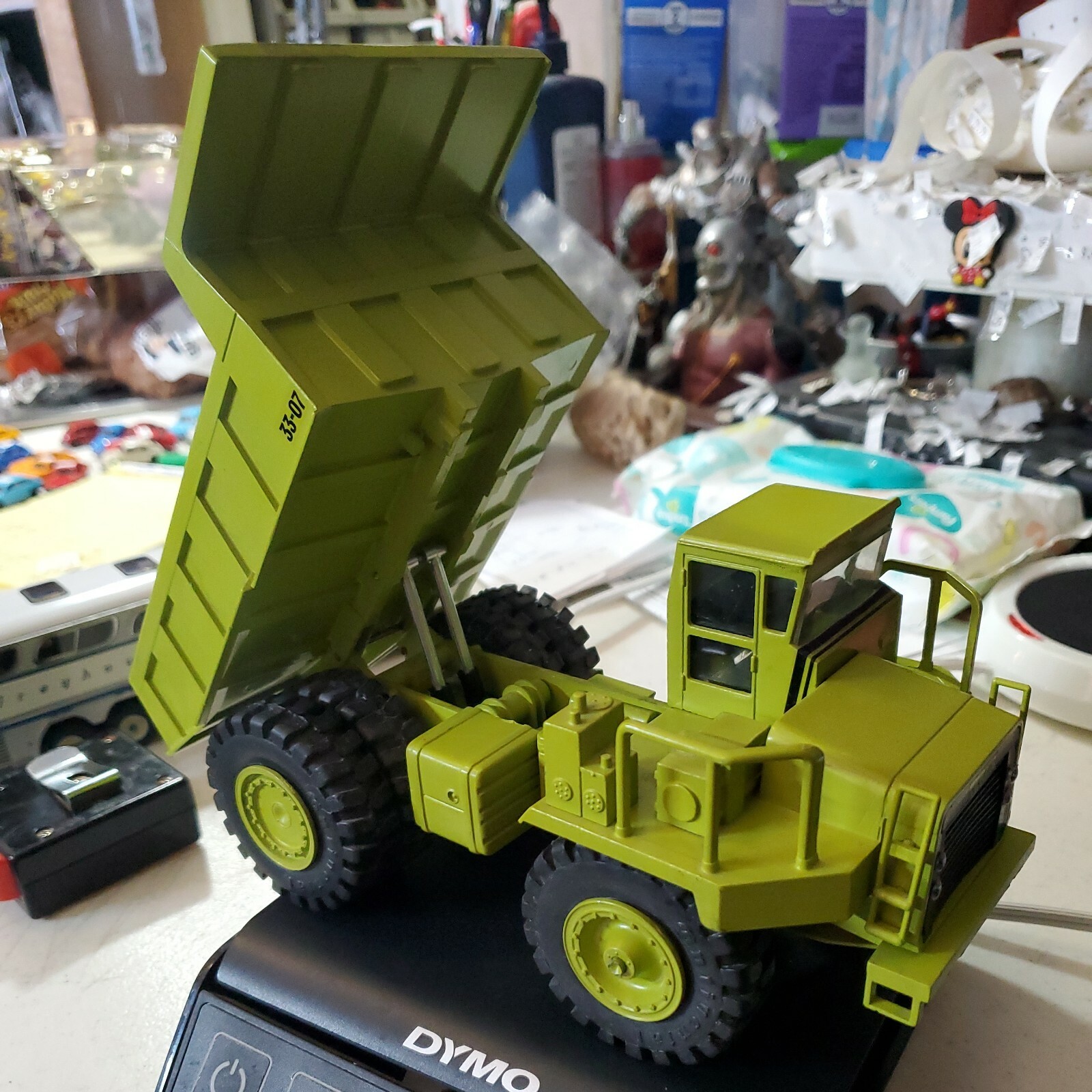 Terex GM Hauler 33-07 Vintage Diecast Scale: 1:40 by NZG.  Made in Germany.