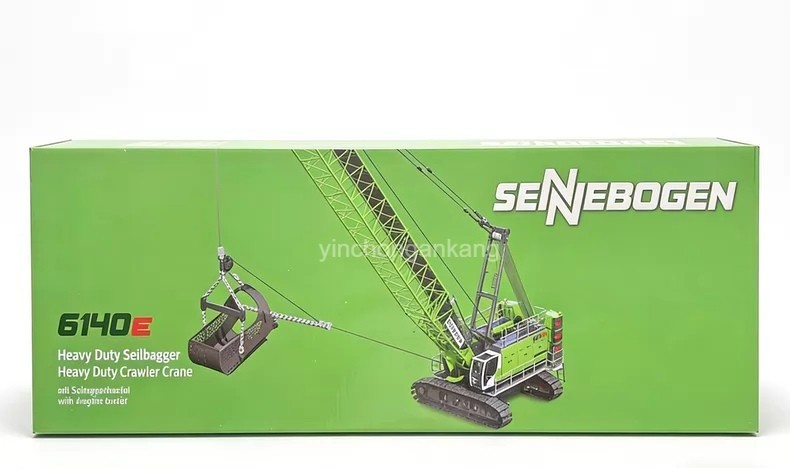 Sennebogen 6140E HD Crawler Crane Clamshell – Ros 1:50 Scale Model