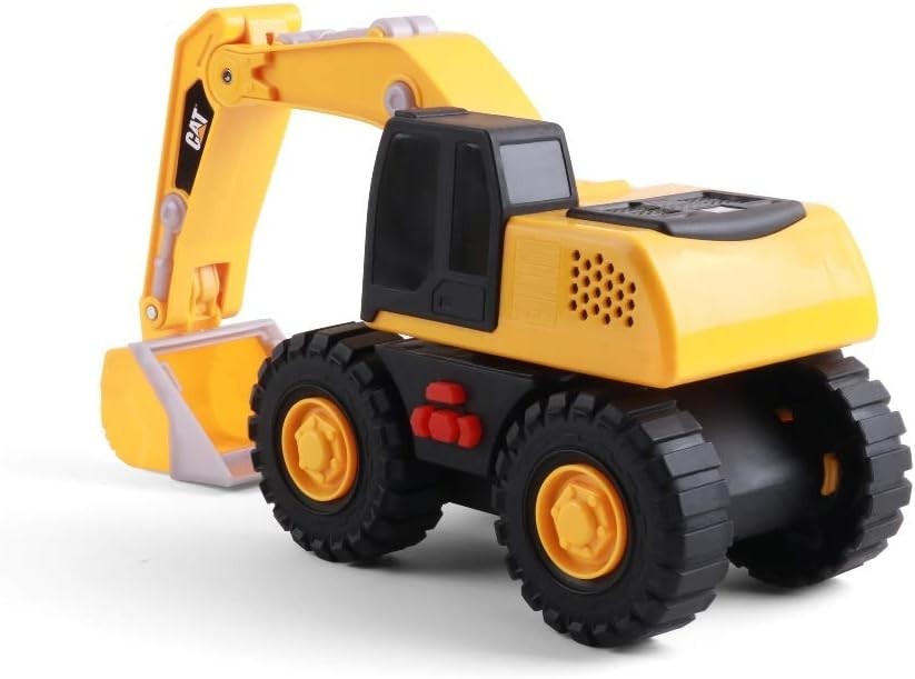 CAT Construction Toys Tough Machines Excavator 10in Realistic Lights Sounds