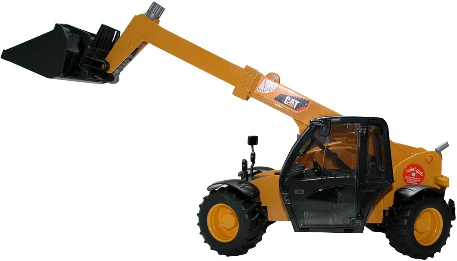 Bruder 02142 Cat Telehandler Construction Toy, Realistic Moving Parts