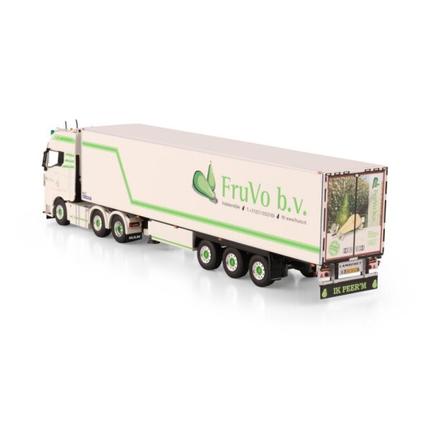 1:50 WSI MAN TGX GX 6X2 Refrigerated Transporter Model FRUVO B.V.01-4929
