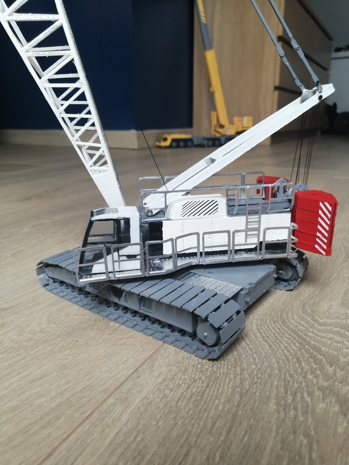 3d printed LIEBHERR crawler crane LR 11000 1:50