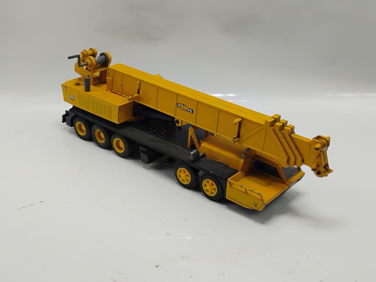 NZG 1:55 Scale Grove Extended 24″ Long Reach Boom Crane FOF PARTS OR REPAIR