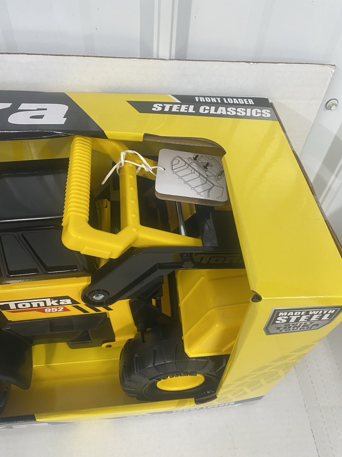 TONKA FRONT LOADER STEEL CLASSICS large toy original genuine BRAND NEW IN BOX
