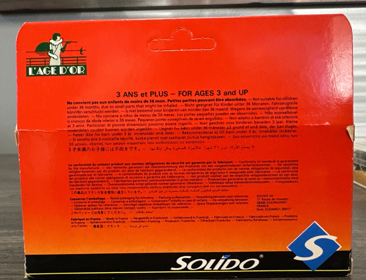 L’Age D’Or Die-Cast 1:43 Scale 4160 Alpha Romeo 2500 Sport NIP