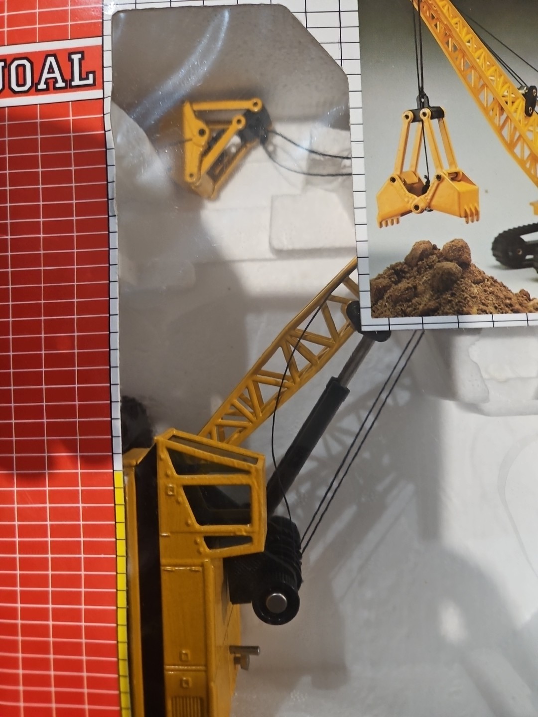 Joal Compact Caterpillar Digging Crane #225 Diecast 1/70 Scale Spain NEW (322)