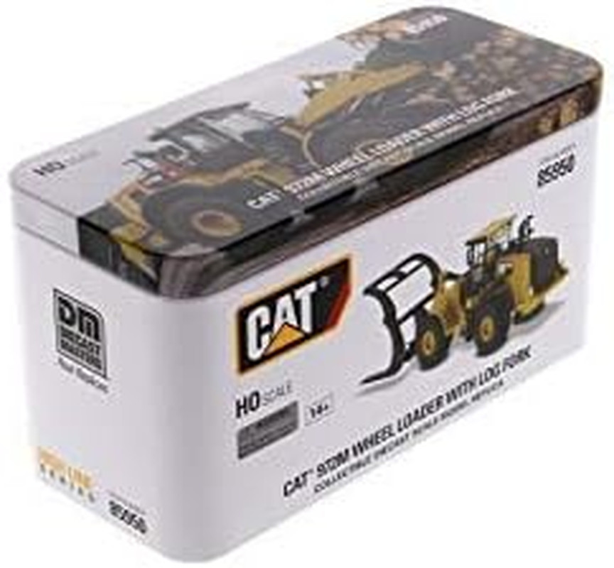 CAT Caterpillar 972M Wheel Loader with Log Fork and Operator High Line Series 1/