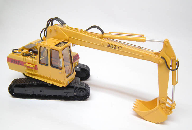 1/50 Excavator Broyt X31 TL – High Quality Resin KIT by Fankit Models
