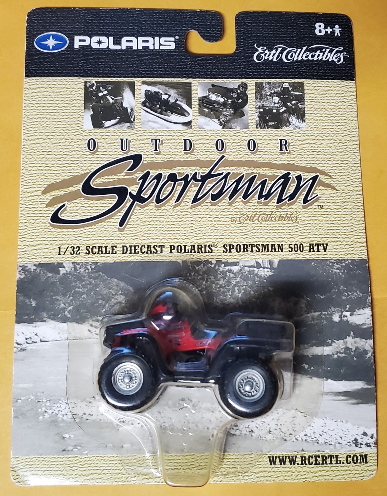 Ertl 1:32 Polaris Sportsman 500 ATV – 2001 Red