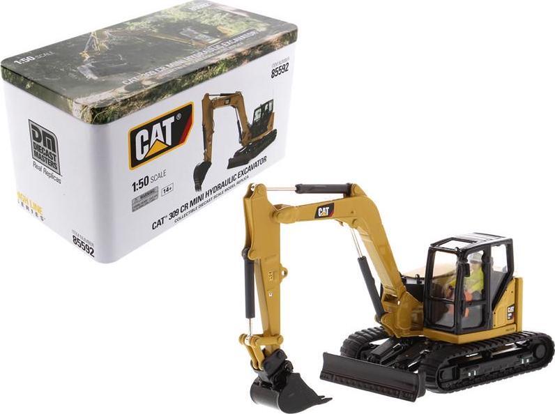 Caterpillar 309 CR Next Generation Mini Hydraulic Excavator 1/50 Diecast Masters