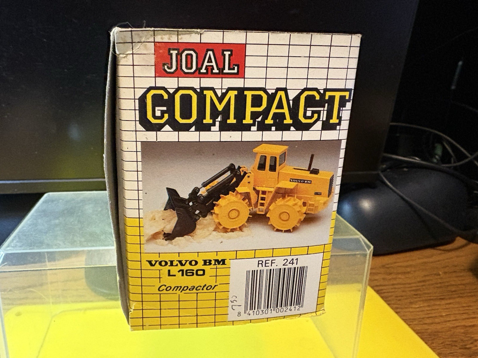 JOAL COMPACT VOLVO BM L160 COMPACTOR 1/50 DIE-CAST NIB RARE HTF MADE IN SPAIN