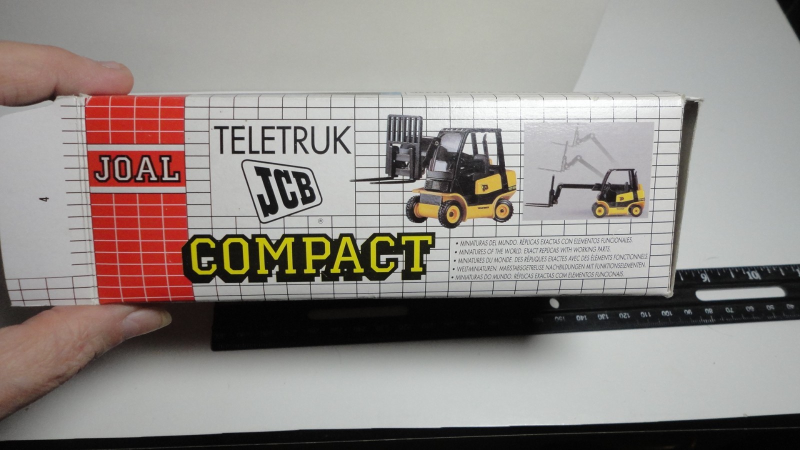 Joal Die-Cast Metal 1:35 Scale Forklift/JCB #267/Used With Box/Great Gift!
