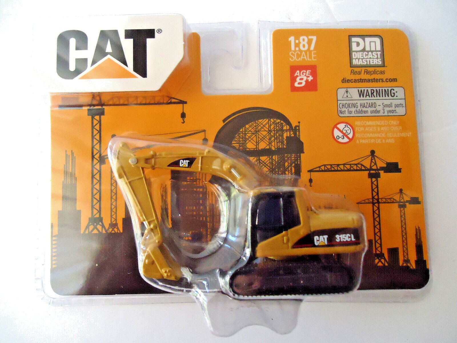 CAT 1:87 DIE CAST 315C HYDRAULIC EXCAVATOR NEW SEALED PACKAGE