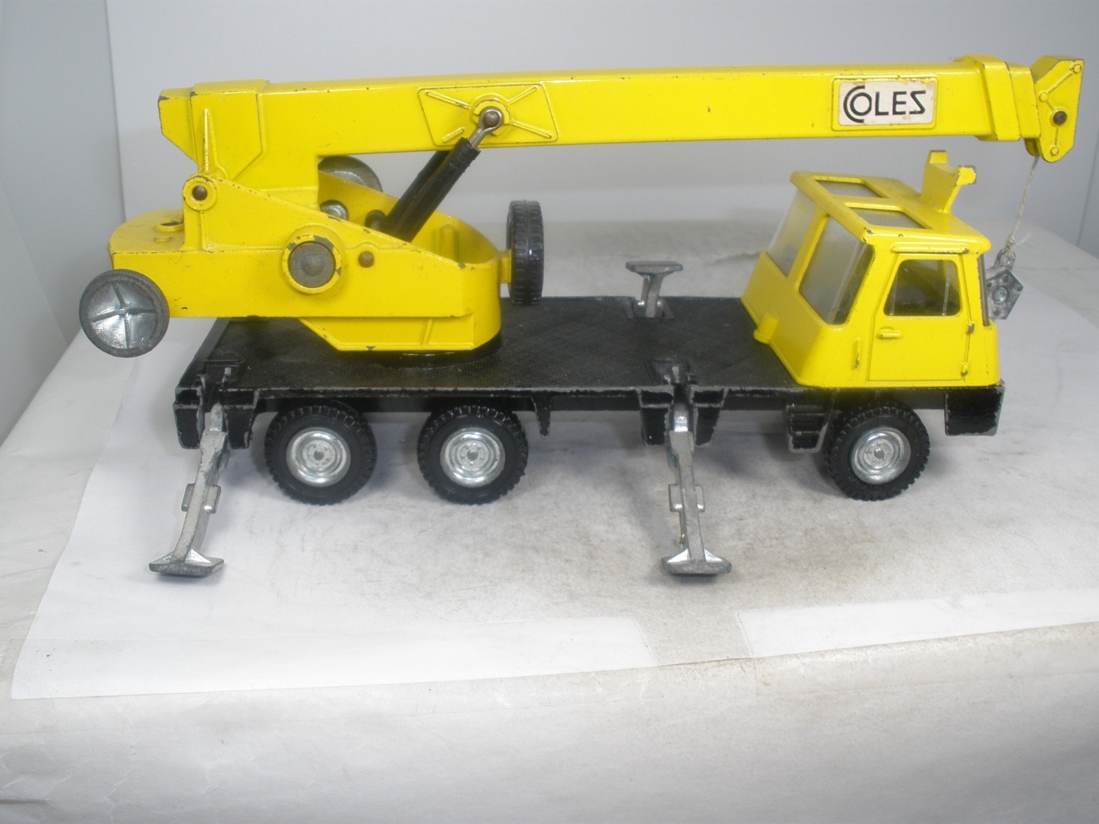 England Dinky Toys Coles Hydra Truck #980 COMPLETE ORIGINAL FULLY FUNCTIONAL