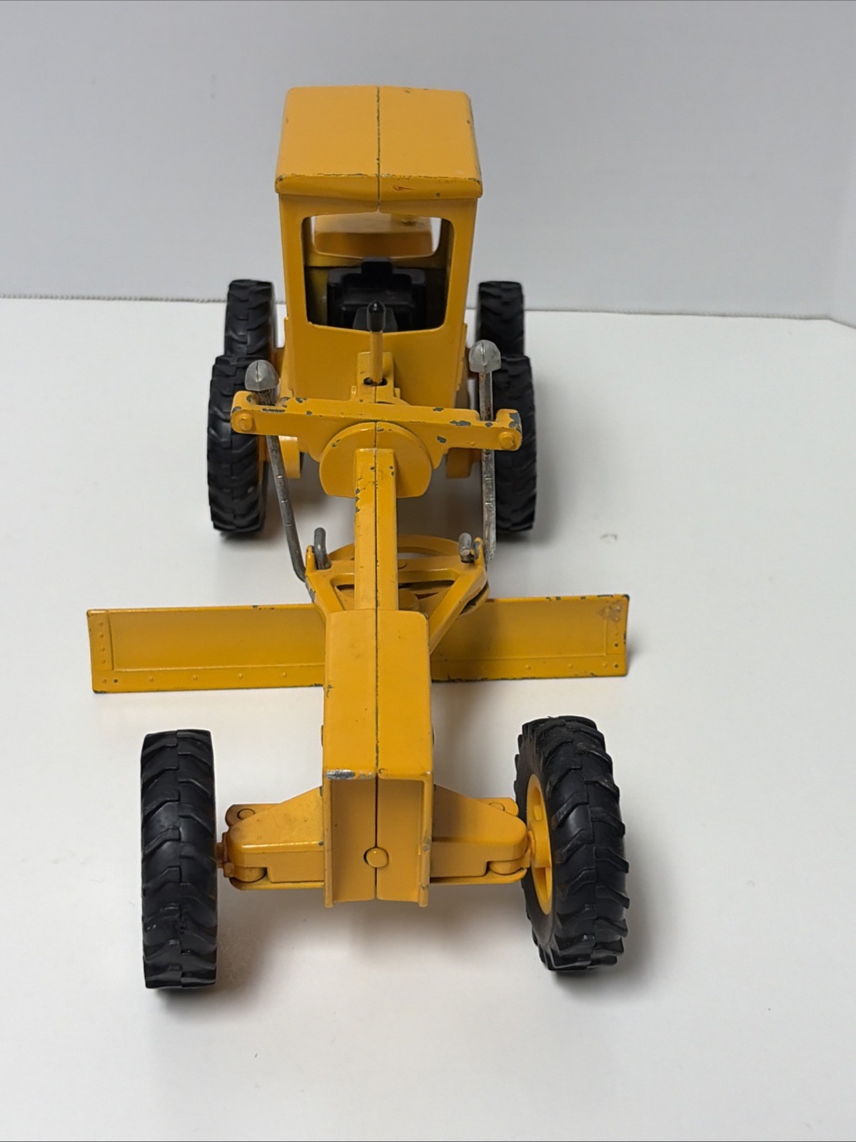 Vintage ERTL John Deere Grader Metal Construction 1:16 507