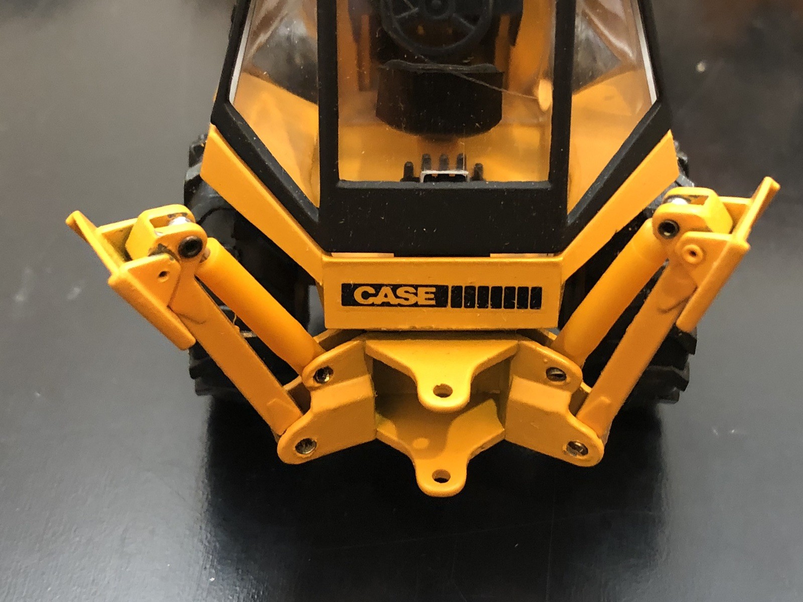 Conrad #2931 CASE 580D Construction King Backhoe Loader Diecast Model – 1:35