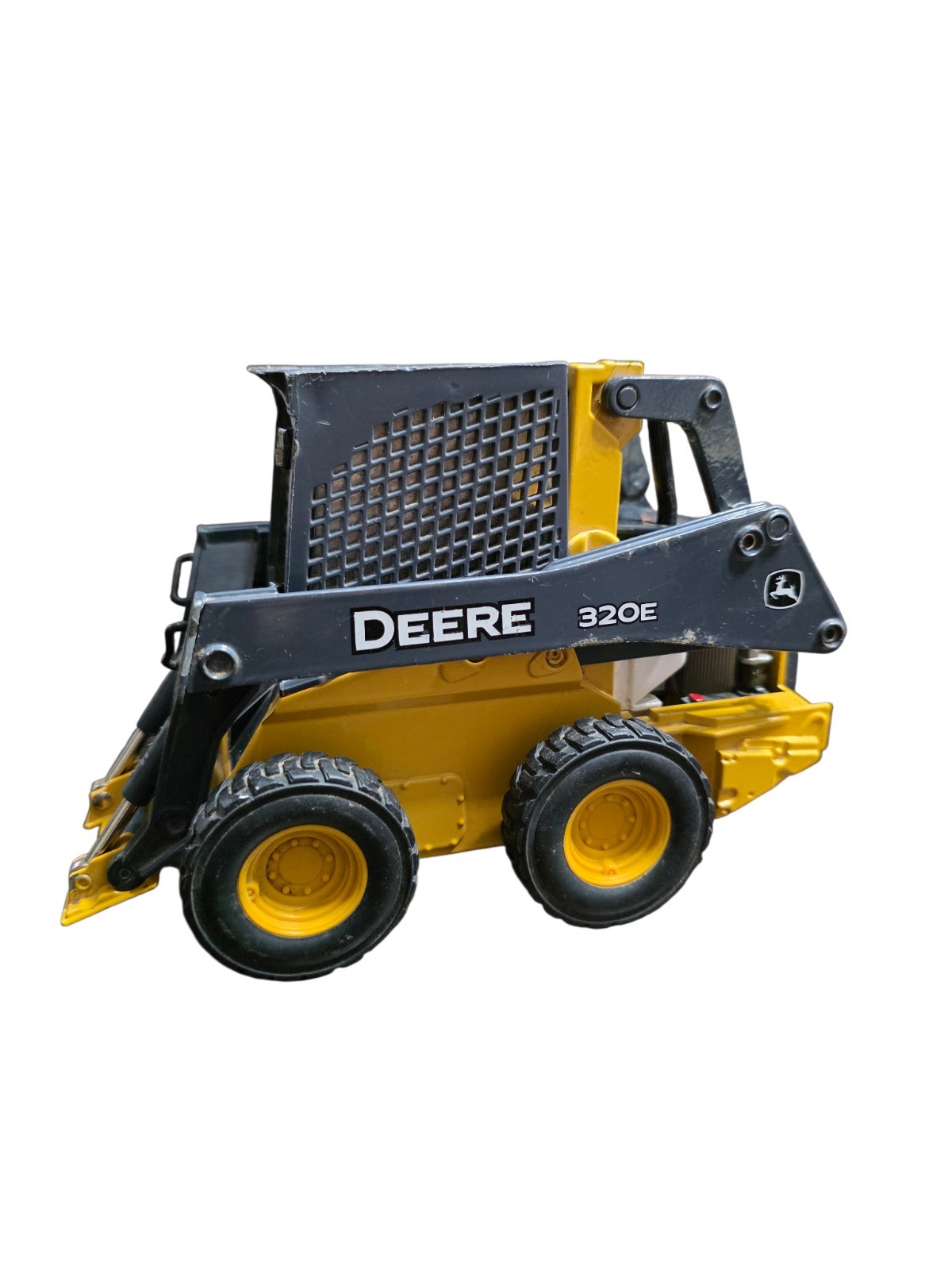 John Deere 320E Skid Steer 1:16 Ertl Prestige Diecast Loader Heavy-Duty READ
