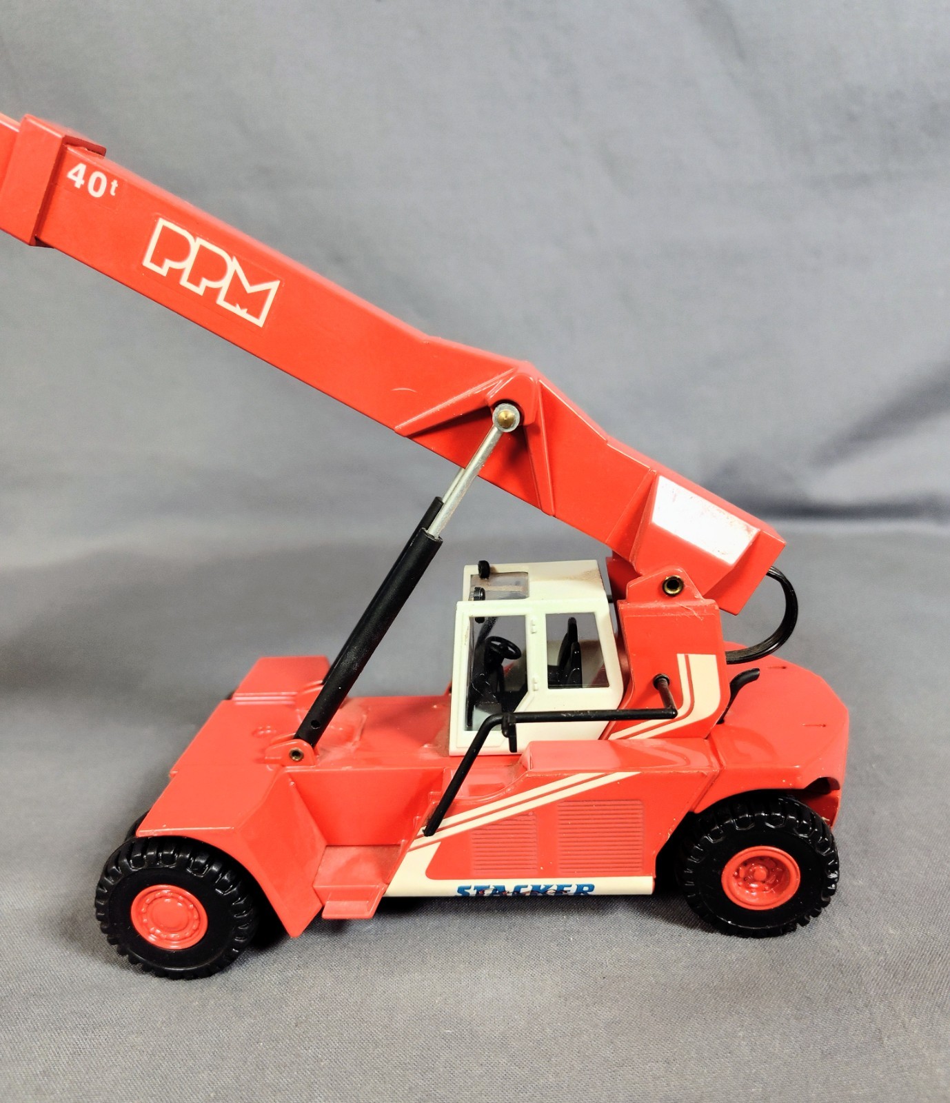 Rare Vintage Joal 169 PPM Super Stacker Container Crane Truck 1:50 Diecast Spain