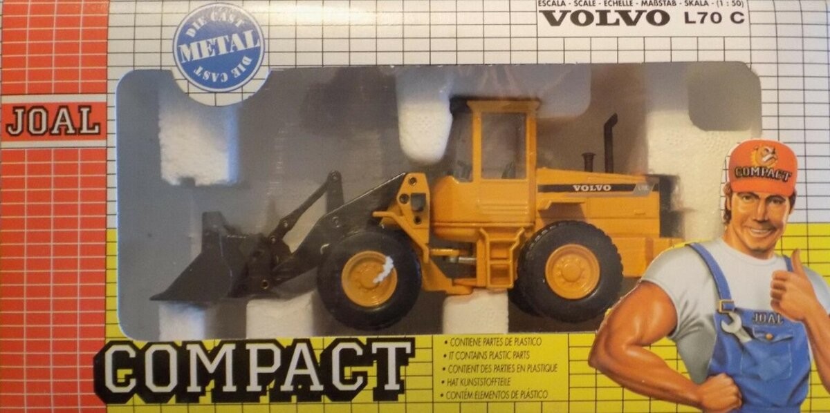 Joal 181 1:50 Scale Compact ‘Volvo BM’ L-70C Diecast Loader Tractor