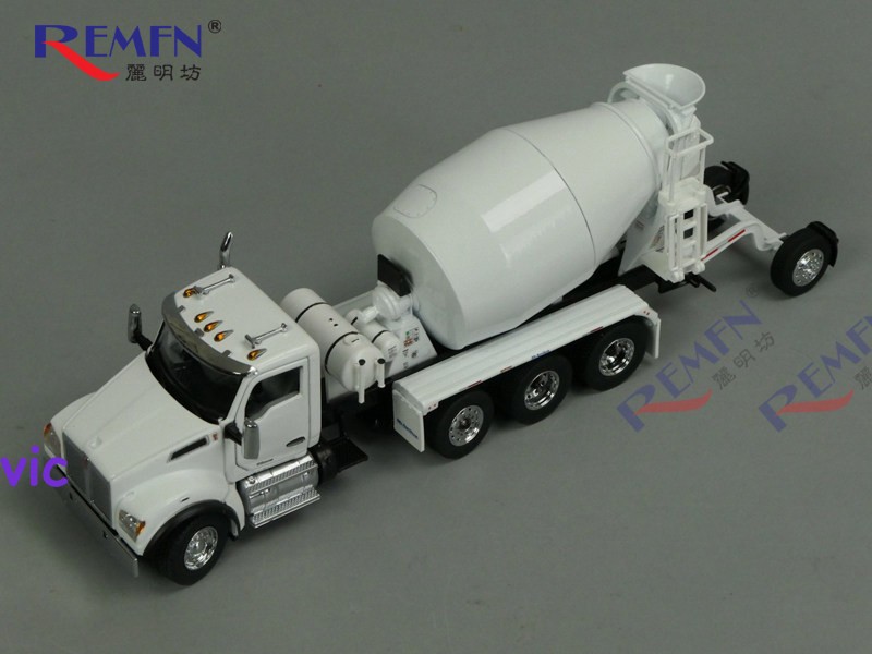 Kenworth T880SFFA 1/50 Concrete Mixer Truck–Diecast Model Collector Display Gift