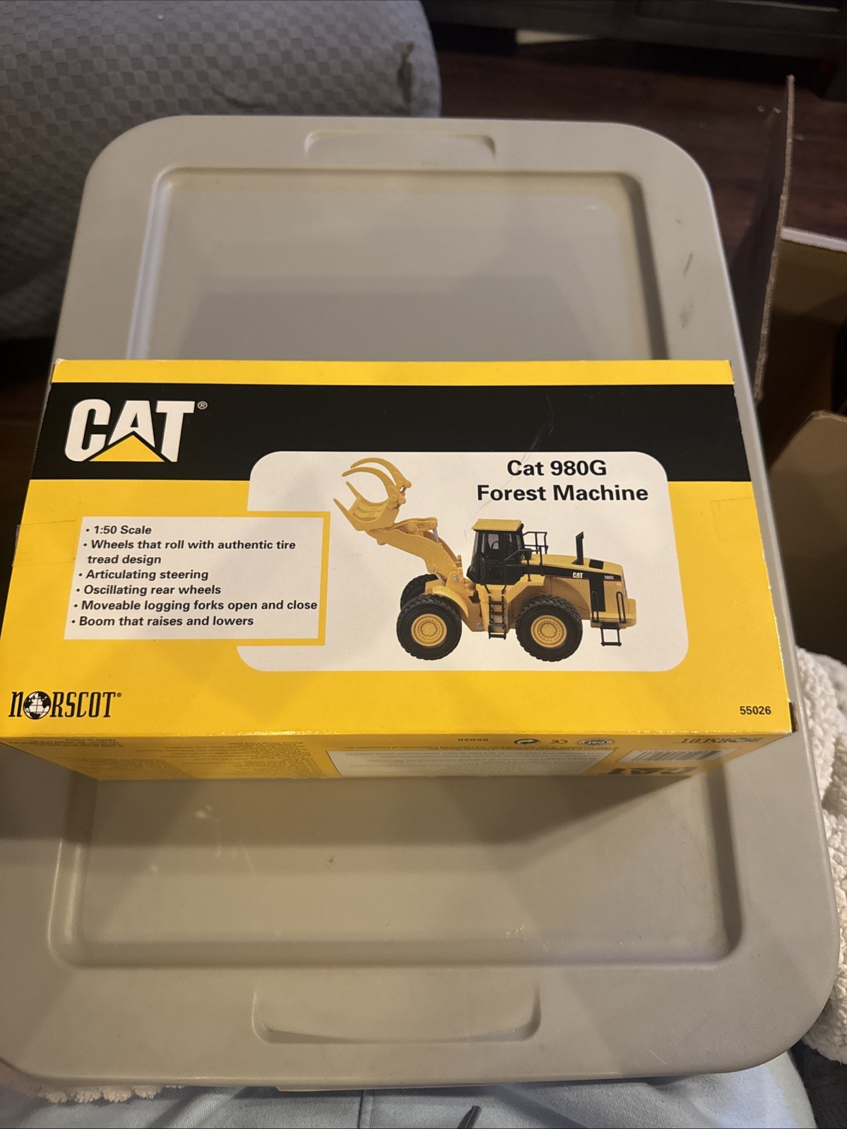 CAT 980G Wheel Loader – Norscot Models 1:50 – New In Box