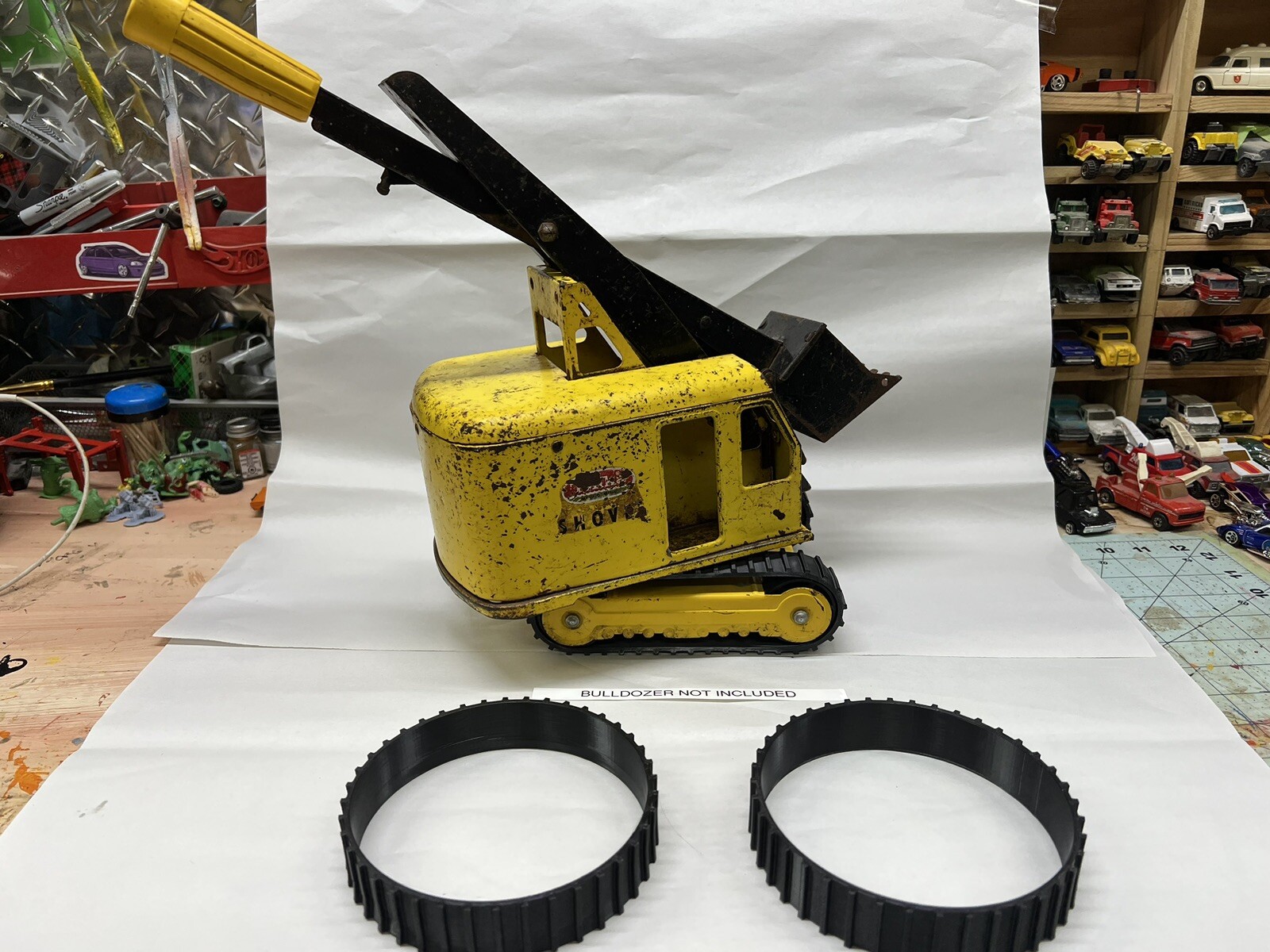 Vintage Tonka Steam Shovel Excavator (TRACKS ONLY)