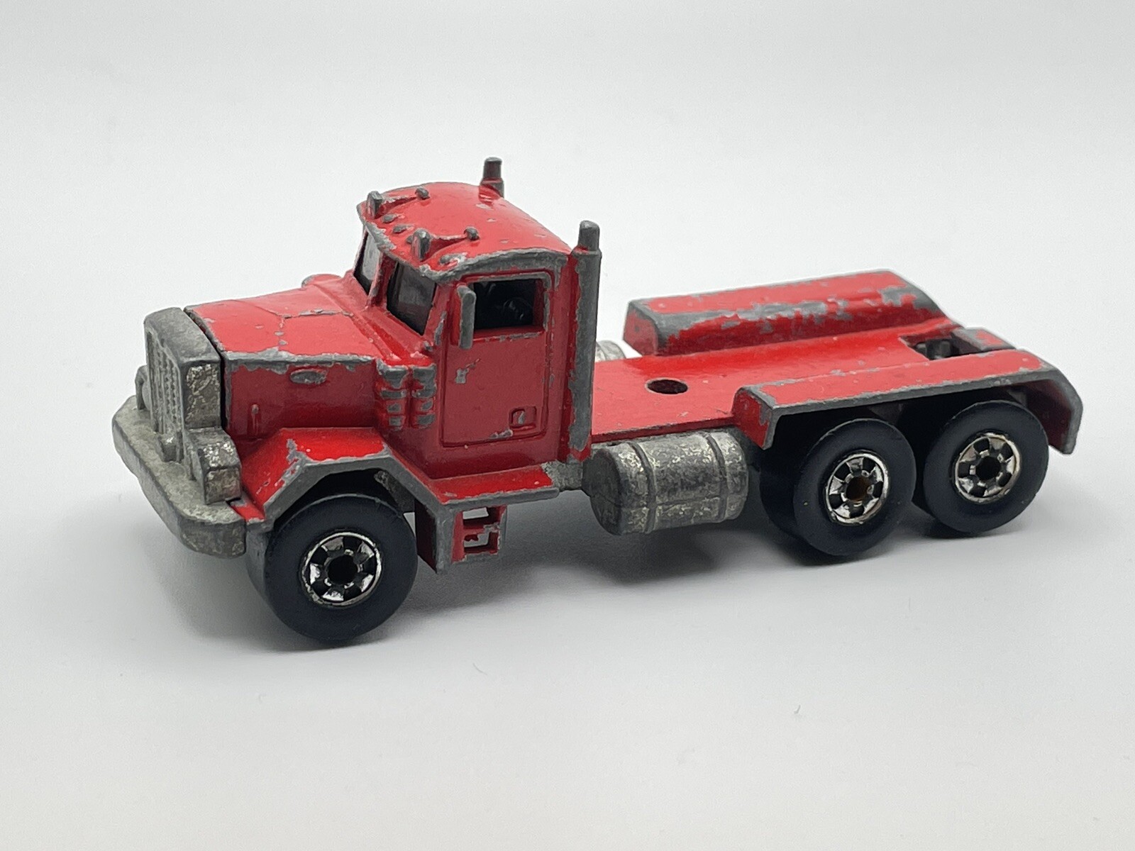 Hot Wheels Vintage 1979 Malaysia Peterbilt Semi Tractor Trailer Truck Hauler Cab