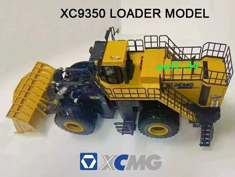 XCMG XC9350 Mining Wheeled Loader Construction Equipment Diecast 1/43 Model