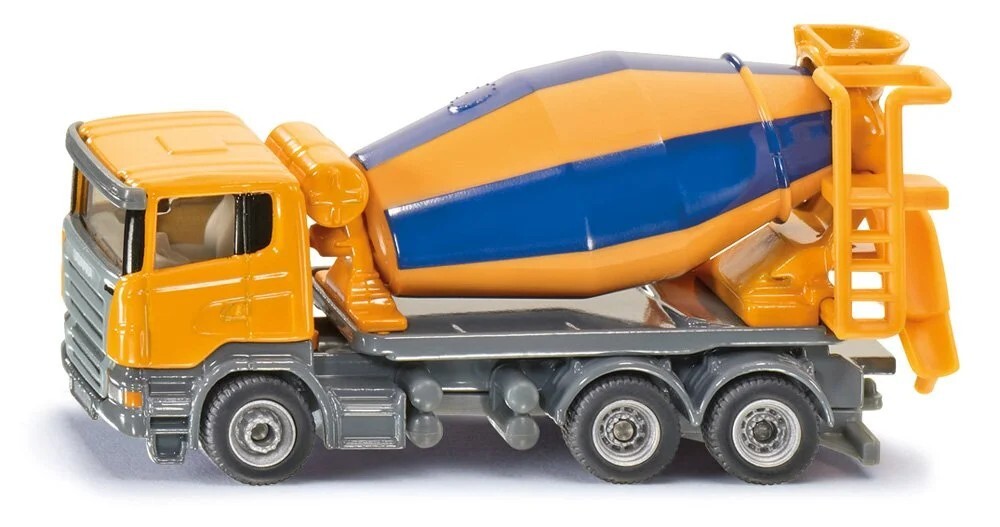 Siku 1896 Scania Concrete Mixer – HO Scale 1/87 Die-cast MIB