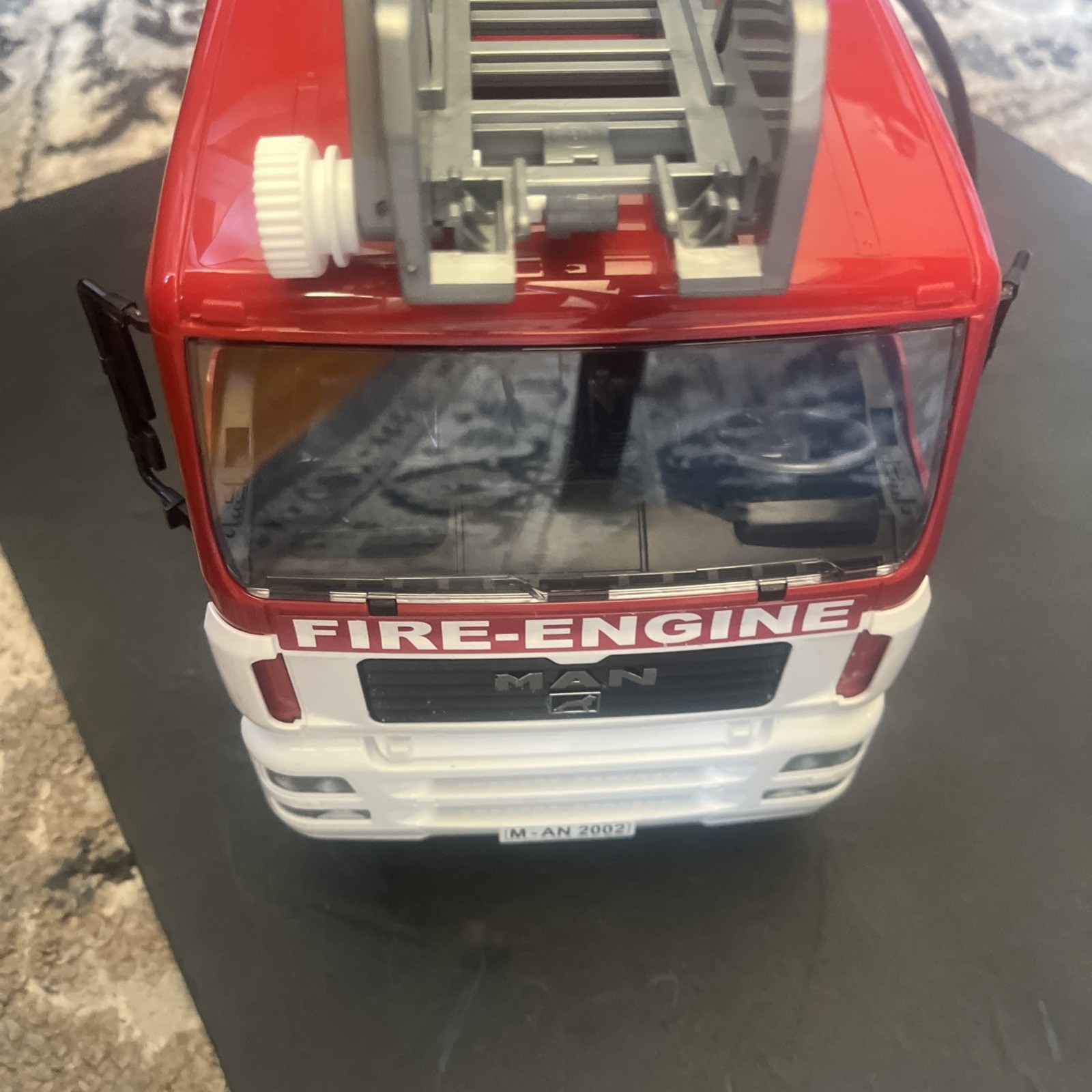Bruder Toys Man Firetruck Ladder Hose Fire Engine Truck 2001