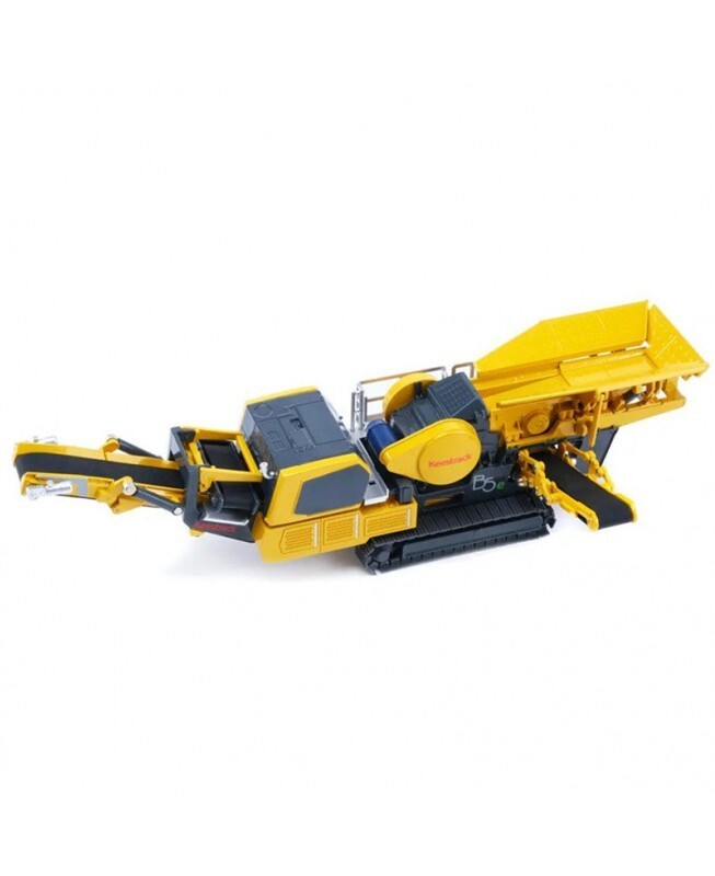 Keestrack B5e Jaw Crusher – Sunraise 1:50 Scale Diecast Model #P002894 New
