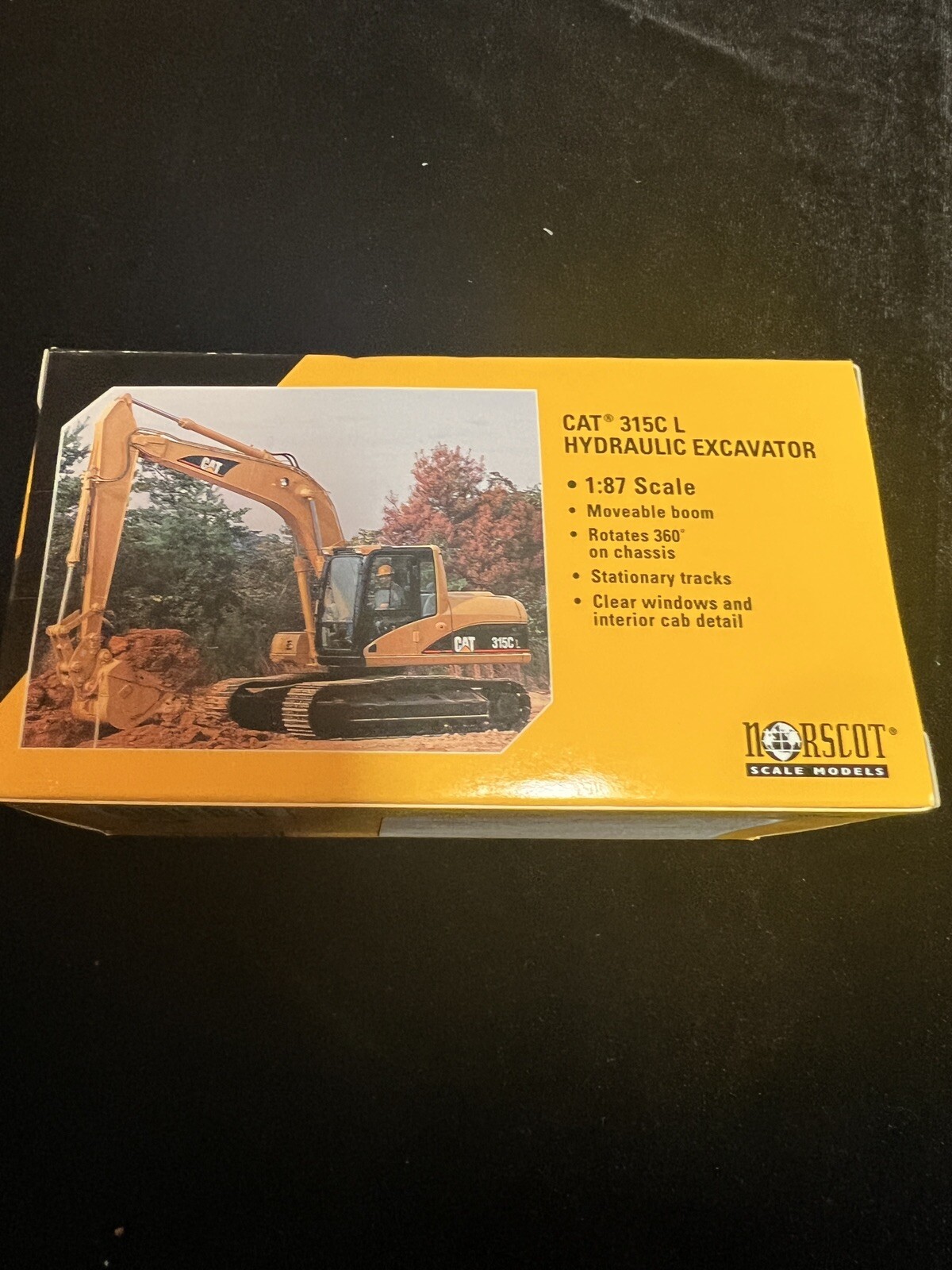 Norscot Scale Models CAT Die-Cast #55400 315C L Hydraulic Excavator NIB